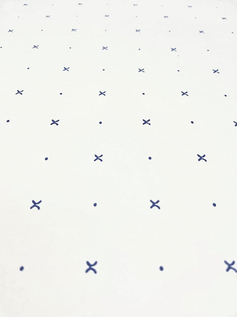 Dot & Cross Pattern Paper - Genel 86 Limited