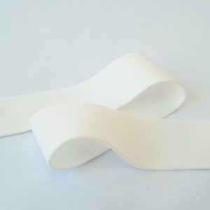 4cm Soft White Elastic